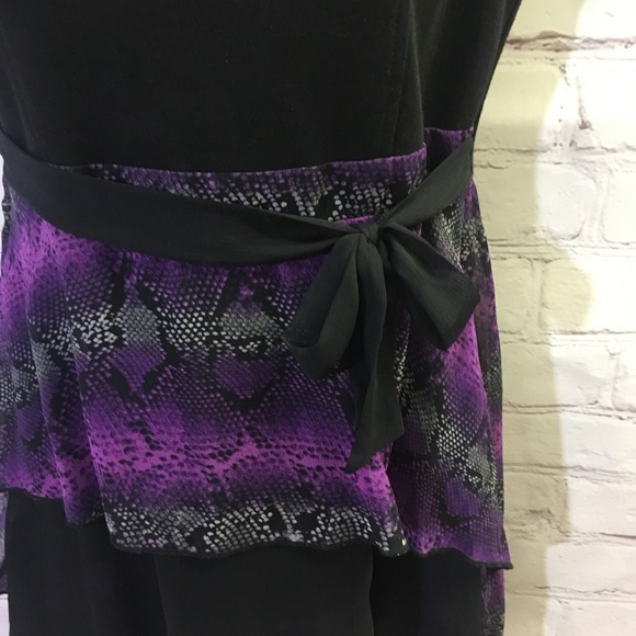 Dsigned by Disney Girls Snakeprint Dress Size Medium 10-12 - Picture 3 of 8